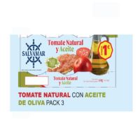 SALV MONODOSIS TOMATE - ACEITE OLIVA PACK 3U. 1EUR 