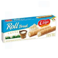 LAGO ROLL BREAK LATTE 80GR. 24P.