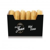 F/ MINI DONAS GLAS/FONDANT CARTON 6u 180GR.