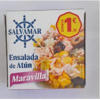 ENSALADA ATUN MARAVILLA SALVAMAR RO-160 1,59EUR