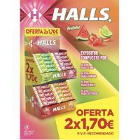 MON LOTE HALLS FRUTALES 2x1,7EUR 50P.