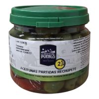 ACEITUNA PARTIDA RECHUPETE LA RECETA DEL PUEBLO 6u 300Gr 2,50EUR