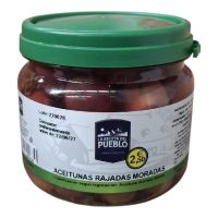 ACEITUNA RAJADA MORADA LA RECETA DEL PUEBLO 6u 300Gr 2,50EUR